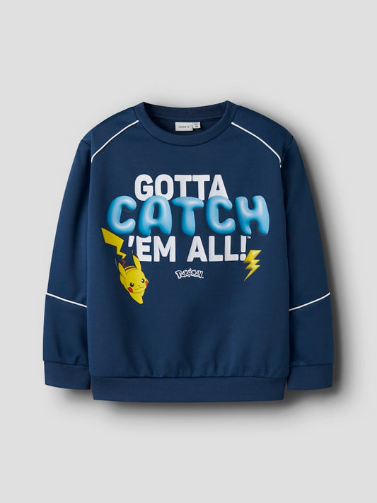 Blå Pokemon tröja i sweat lite tjockare kvaliet. PokemonTröja till pojke, kille.
NKMSIDNEY POKEMON NREG POLY SWEAT SKY
13247268