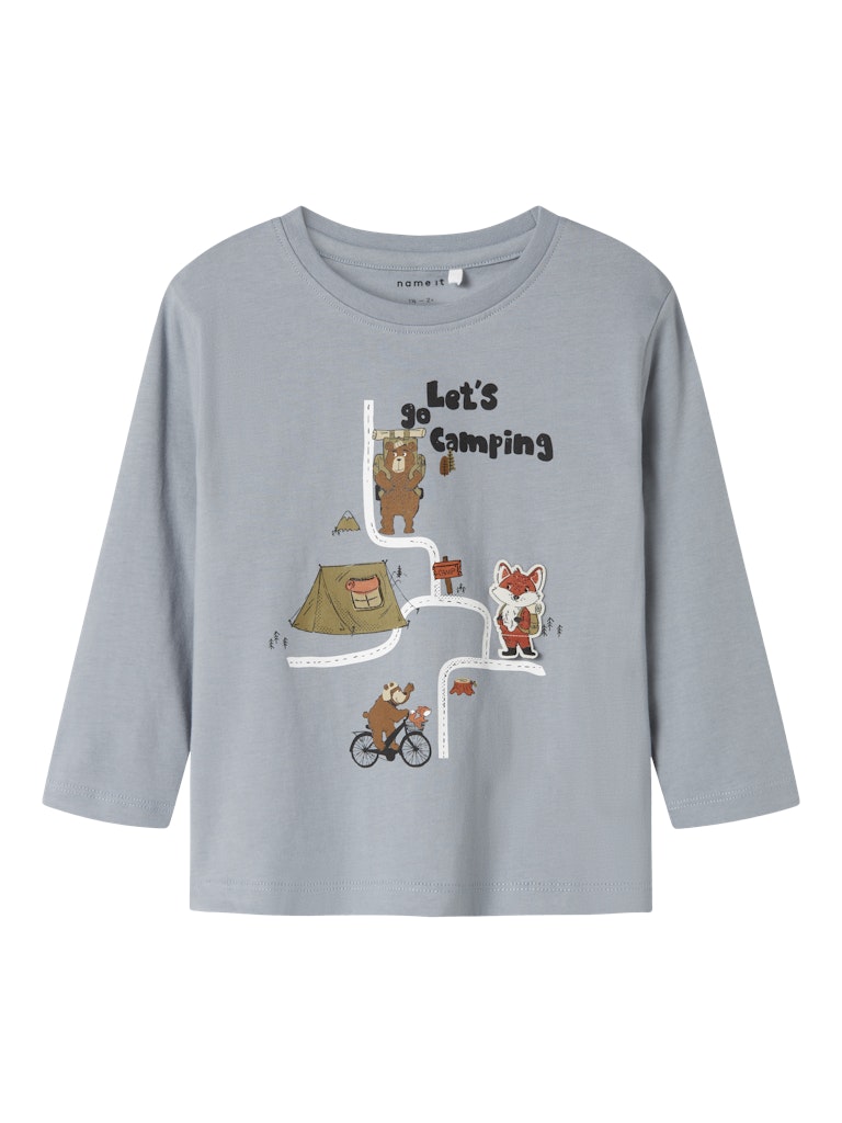 Blå björn tröja med gullig djur. Långärmad t-shirt till pojke.
NMMOLEN LS NREG TOP BOX
13247871