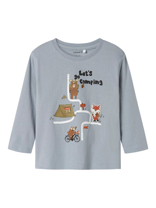 Blå björn tröja med gullig djur. Långärmad t-shirt till pojke.
NMMOLEN LS NREG TOP BOX
13247871