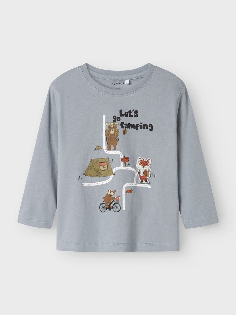 Blå björn tröja med gullig djur. Långärmad t-shirt till pojke.
NMMOLEN LS NREG TOP BOX
13247871