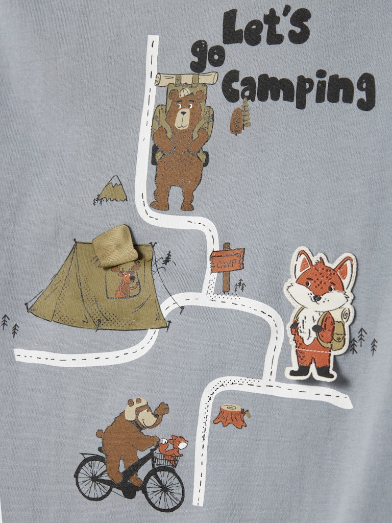 Blå björn tröja med gullig djur. Långärmad t-shirt till pojke.
NMMOLEN LS NREG TOP BOX
13247871