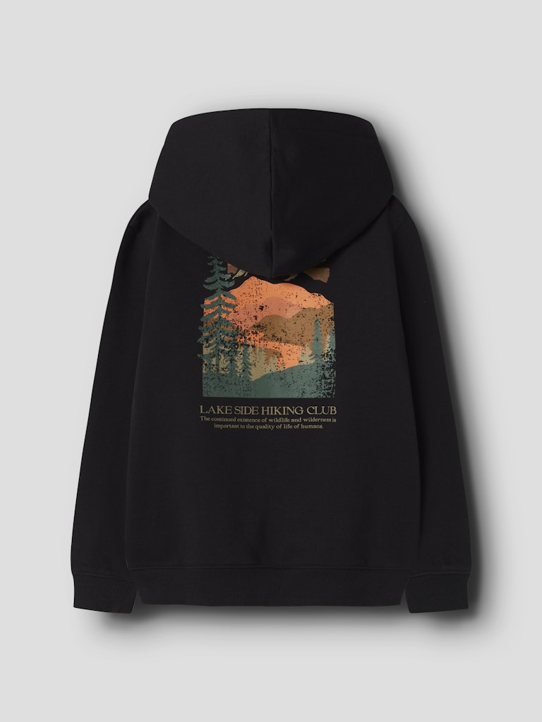 Hoodie Backprint Mountain