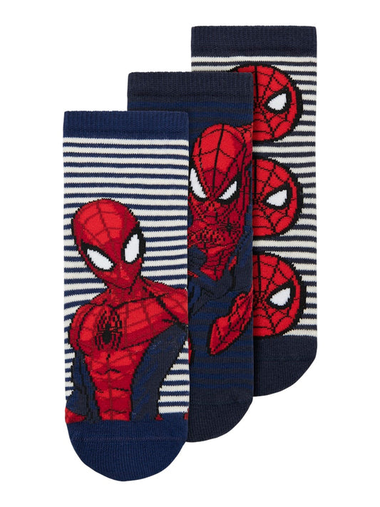 3-pack Spiderman strumpor till pojke. Spindelmannen med olika motiv på varje strumpor.
NMMADUS SPIDER 3P SOCK MAR
13248160