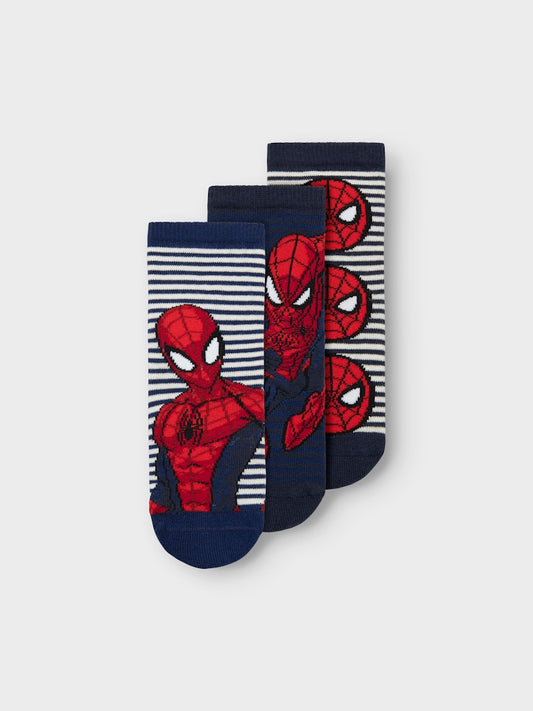 3-pack Spiderman strumpor till pojke. Spindelmannen med olika motiv på varje strumpor.
NMMADUS SPIDER 3P SOCK MAR
13248160