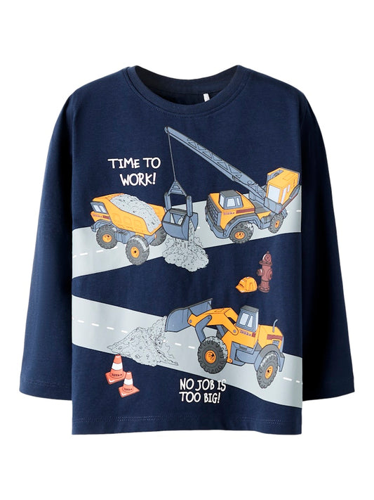 Lastbils tröja med Tonka. Kul tröja till alla barn som gillar traktorer och andra fordon. Långärmad tröja till pojke från Nameit.
NMMOFEK TONKA LS NREG TOP CPLG
13249576