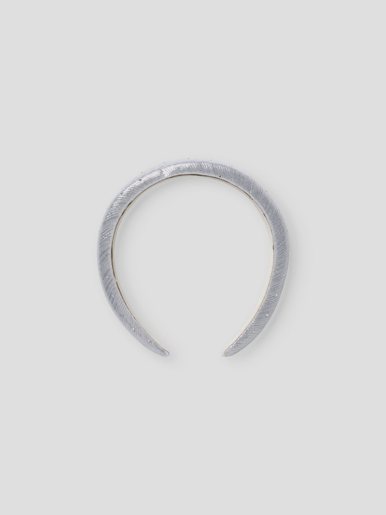 Silver färgat diadem, hårband med glitterprickar. Hår accessoar till tjej, barn och ungdom.
NKFRIGLITTER HAIRBRACE
13250371