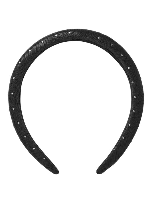 Svart diadem, hårband med glitterprickar. Hår accessoar till tjej, barn och ungdom.
NKFRIGLITTER HAIRBRACE
13250371