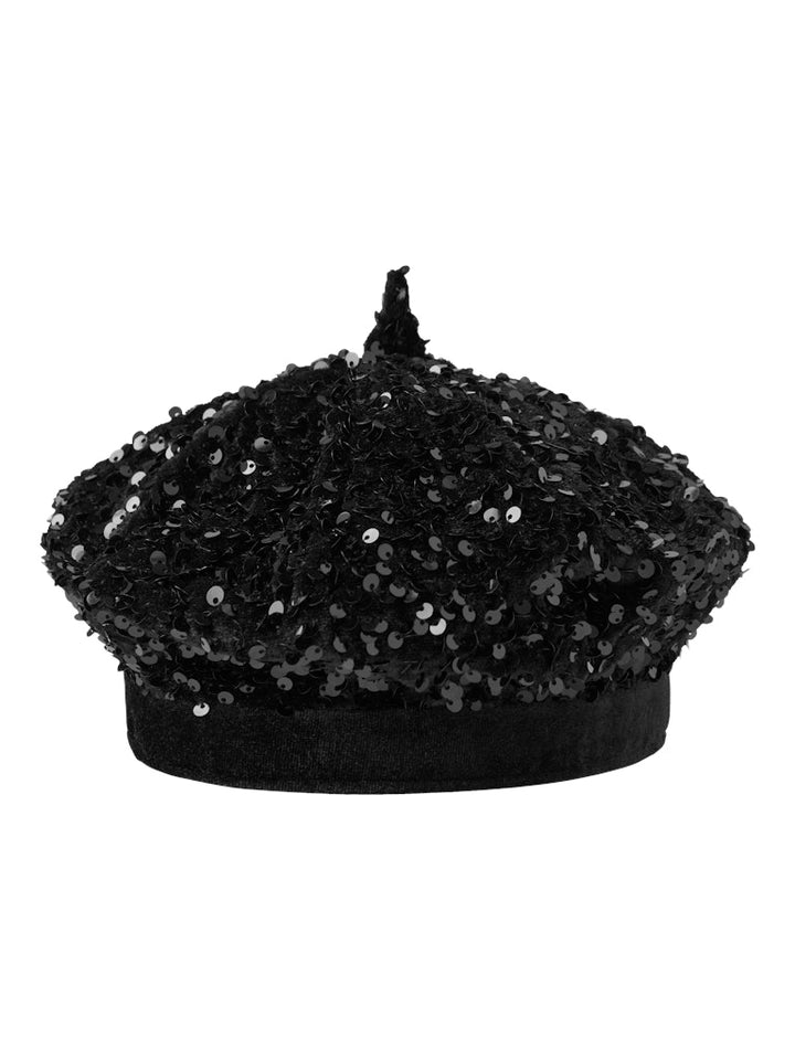 Trendig paljett basker till barn och ungdom tjej. Festlig hatt, mössa till flicka från Nameit.
NKFRIBBEANA BARET HAT
13250870