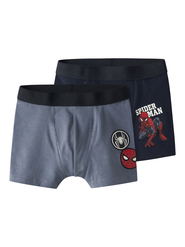 2-pack kalsonger till pojke. Spiderman boxer short till liten kille som gillar spindelmannen.
NMMOVILE SPIDERMAN 2P BOXER
13251491