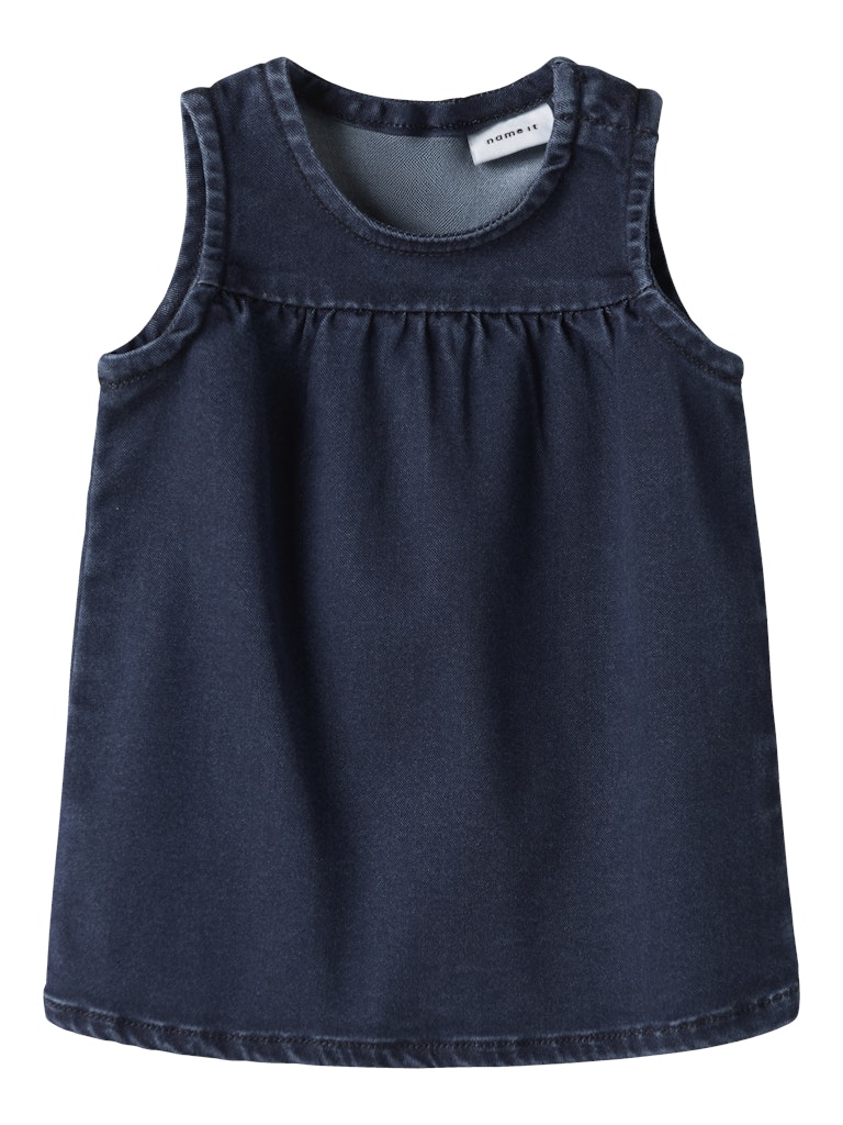 Blå jeans klänning till baby i mjukaste denim. Fin, mjuk klänning till bebis flicka.
NBFTILLY DNM SPENCER 4006-TO S
13247104