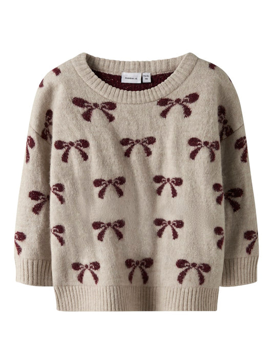 Stickad Rosett Tröja