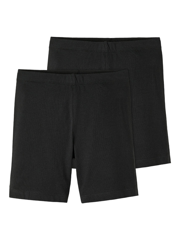 Svarta 2-pack cykelbyxor i bomull till flicka. Tjej biker shorts i kort cykelbyxa modell till barn och ungdom från Name it.
NKFVIVIAN 2P SOLID SHORT LEGGING NOOS

13191810