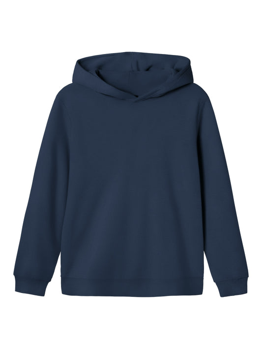 Enfärgad blå hoodie i enkel modell som passar alla. Ungdom tröja till kille och tjej. Välkommen bekväma och coola sweatshirts till garderoben och kombinera med både jeans, klänningar och träningsbyxor för en trendig look

Enfärgad hoodie i unisex modell, Perfekt, enkel och passar till allt.