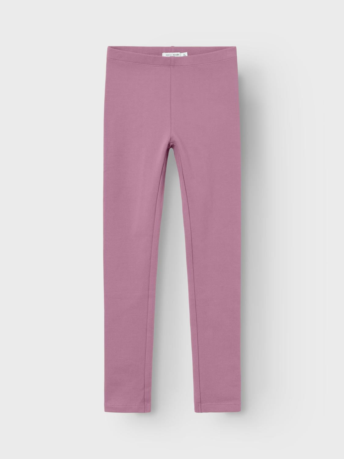 Rosa Sweatshirt leggings till flicka, tjej. Lite tjockare kvalitet på dessa byxor som är perfekt för en som vill ha sköna basplagg på sig. 