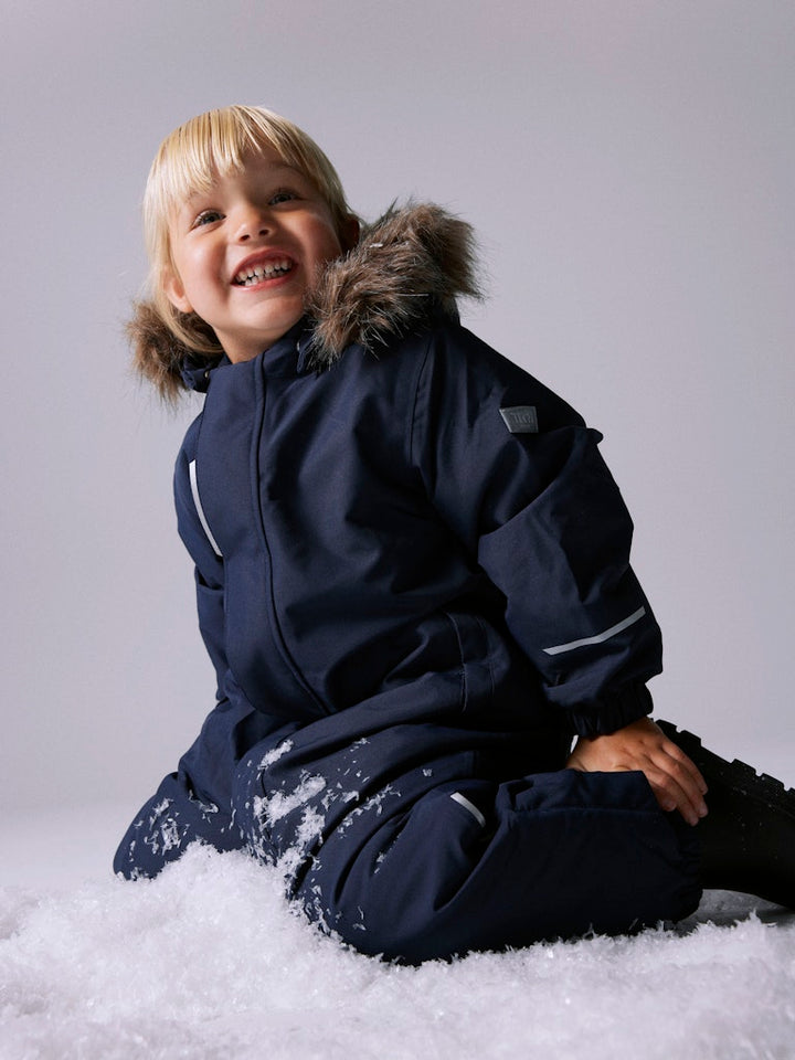 Blå Vinter Overall