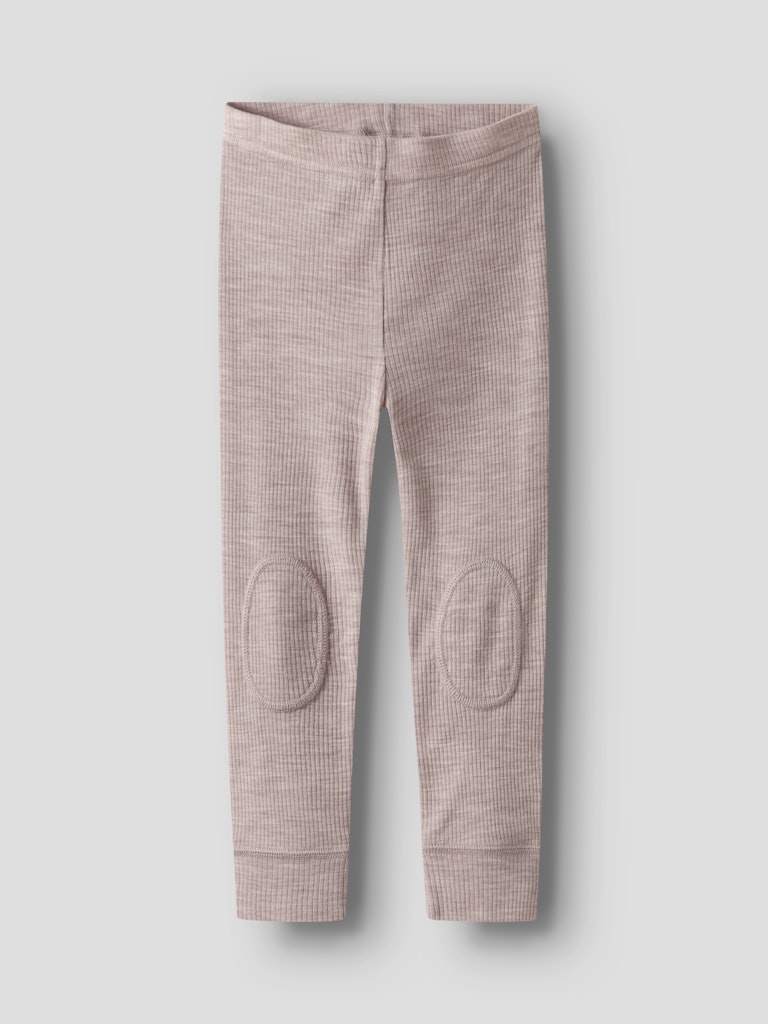Rosa merino ull leggings, långkalsonger till flicka. Barn underställ i mjuk skön wool.
NMNWAX WOOL RIB LEGGING NOOS
13242116