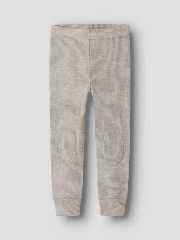 Grå merino ull leggings, långkalsonger till flicka och pojke. Barn underställ i mjuk skön wool.
NMNWAX WOOL RIB LEGGING NOOS
13242116