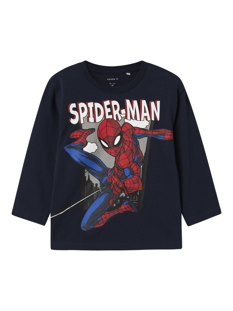 Blå spiderman tröja till pojke. Långärmad t-shirt med spindelmannen från Name it.
NMMJUICE SPIDER NREG LS TOP NOOS MAR
13244968