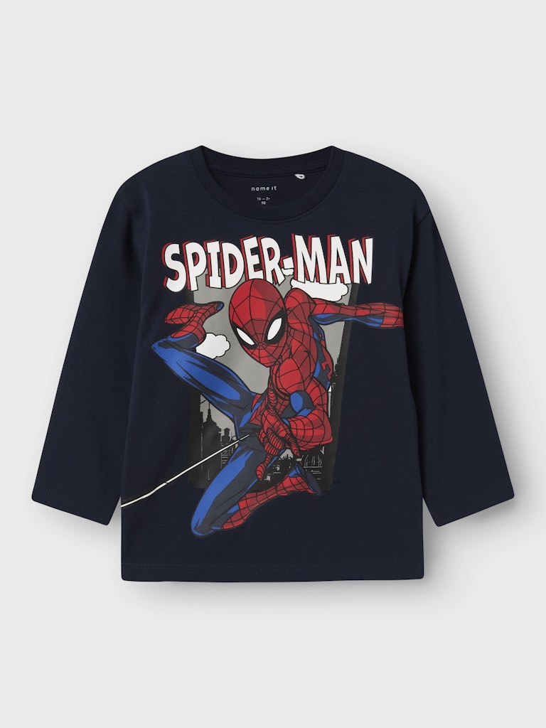 Blå spiderman tröja till pojke. Långärmad t-shirt med spindelmannen från Name it.
NMMJUICE SPIDER NREG LS TOP NOOS MAR
13244968