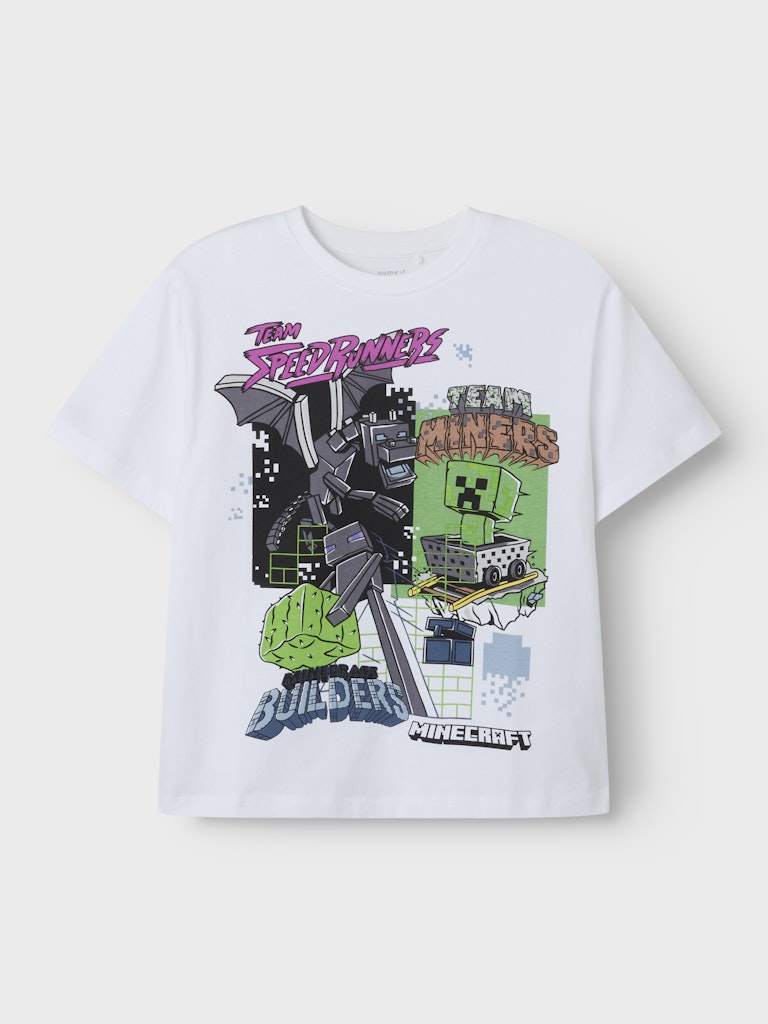 Vit Minecraft t-shirt till pojke. Kortärmad Minecraft-tröja till kille i ekologisk bomull från Name it.
NKMJAHI MINECRAFT NREG SS TOP NOOS BFU
13245036