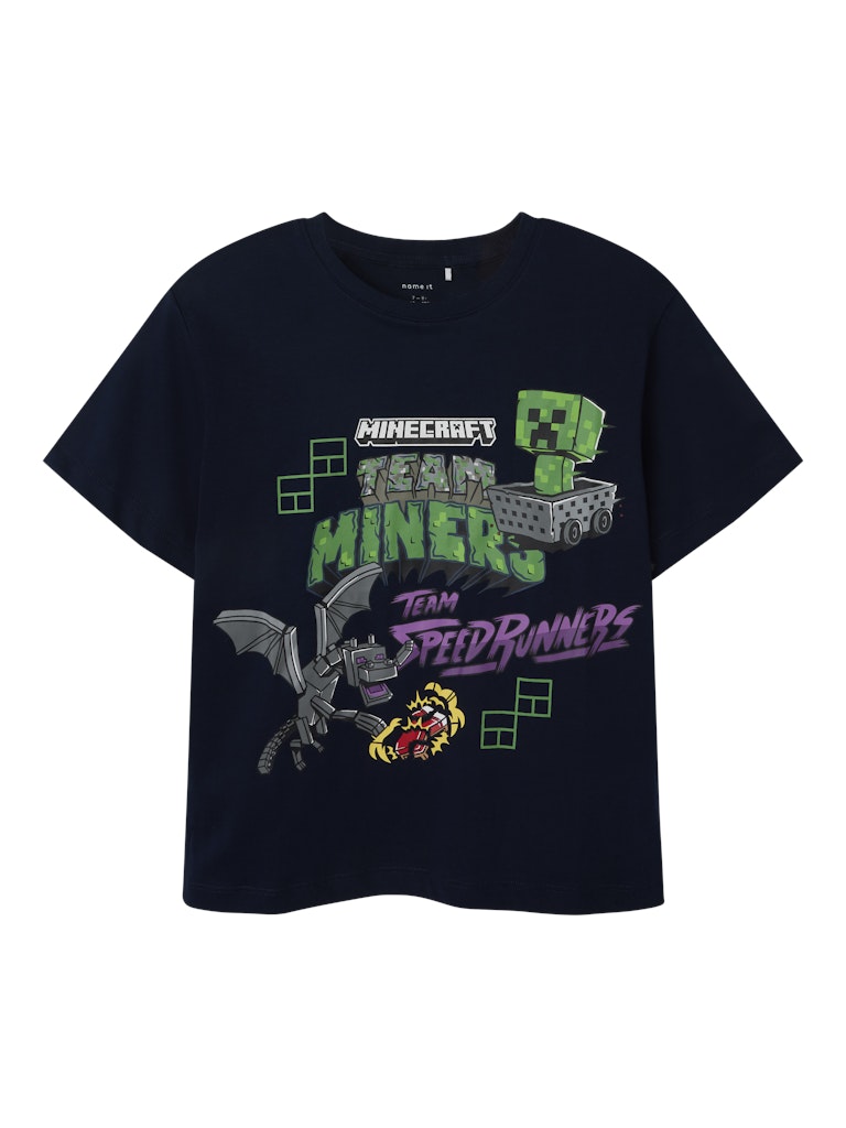 Blå Minecraft t-shirt till pojke. Kortärmad Minecraft-tröja till kille i ekologisk bomull från Name it.
NKMJAHI MINECRAFT NREG SS TOP NOOS BFU
13245036