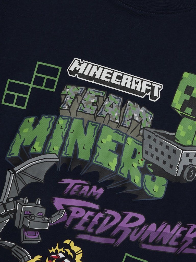 Blå Minecraft t-shirt till pojke. Kortärmad Minecraft-tröja till kille i ekologisk bomull från Name it.
NKMJAHI MINECRAFT NREG SS TOP NOOS BFU
13245036