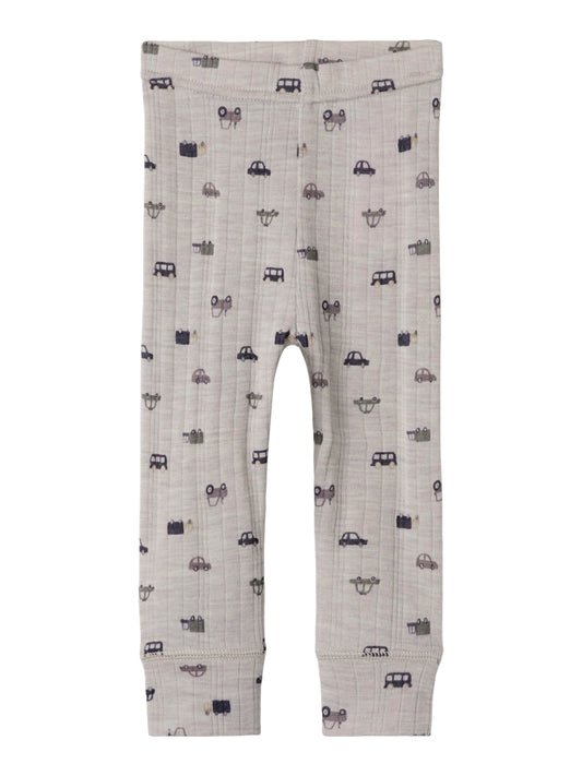 Baby leggings med bilar. Bebis byxor i merino ull till pojke.
NBMWANG WOOL NEEDLE LONGJOHN NOOS
13229518