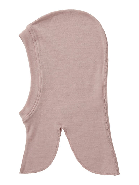 Rosa balaclava i merino ull till flicka. Ull mössa att dra över huvudet, varm  och skön merinoull balaklava från Name it.
NMNWILLIT WOOL BALACLAVA NOOS
13242122