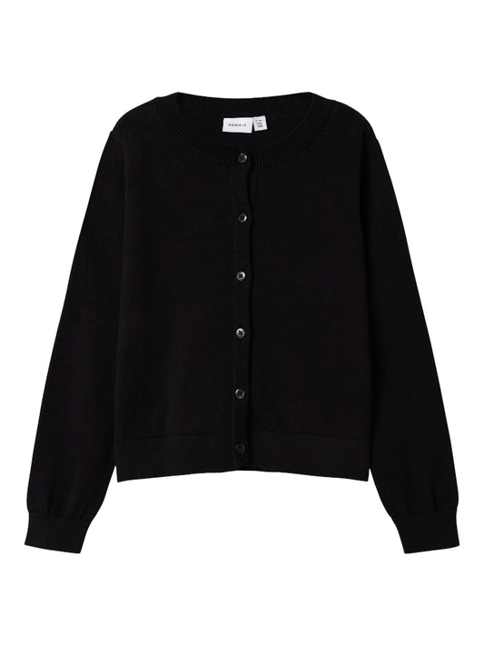 Svart bas kofta i skön mjuk kvalitet till tjej. Cardigan till flicka från Name it.
NKFVALANE LS KNIT CARD NOOS
13247090