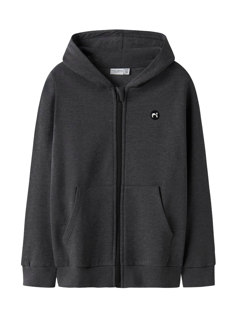 Grå zip jacka i sweat till kille. Pojke tröja, munkjacka, cardigan i ekologisk bomull från Name it.
NKMVIMO LS SWEAT CARD BRU NOOS
13247099
