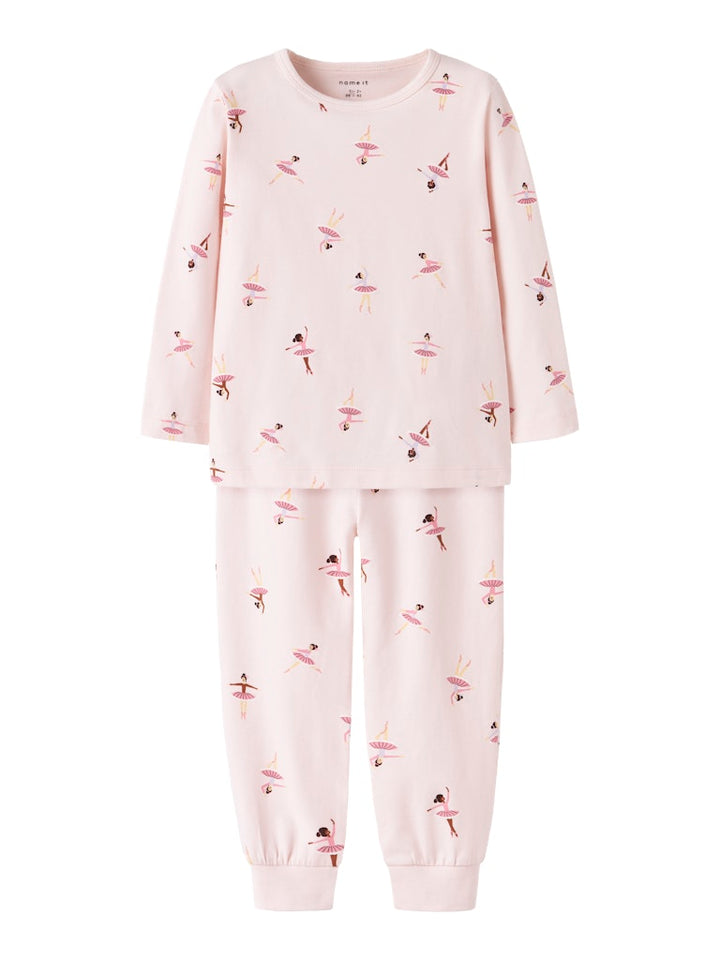 Rosa barn pyjamas till flicka. Ballerina pyjamas från Nameit.
NMFNIGHTSET BALLARINA NOOS
13248317