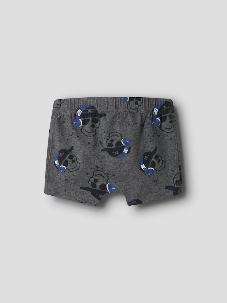 3-pack barn kalsonger till pojke. Boxershorts till liten kille i grått och blått med döskallar på.
NMMTIGHTS 3P DARK GREY MEL SKULL NOOS
13248825