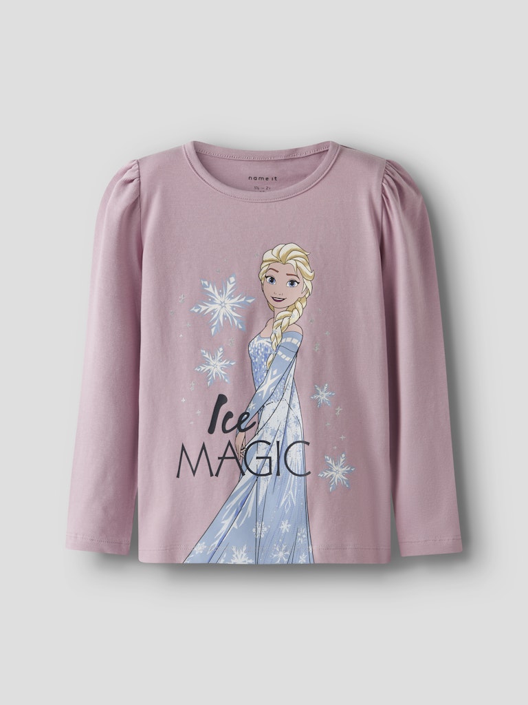 Rosa Frost tröja med motiv av Elsa från filmen Frozen. Söt tröja till flicka, från Nameit.
NMFOSMA FROZEN LS TOP BOX LNOOS WDI
13249735