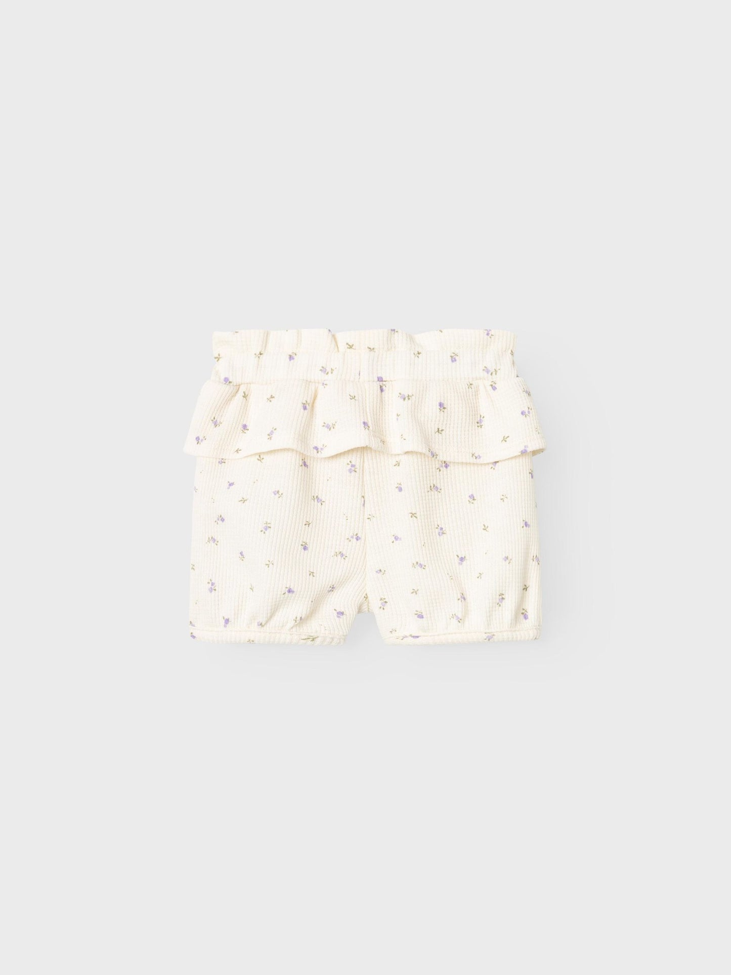 Söta baby shorts med små blommor