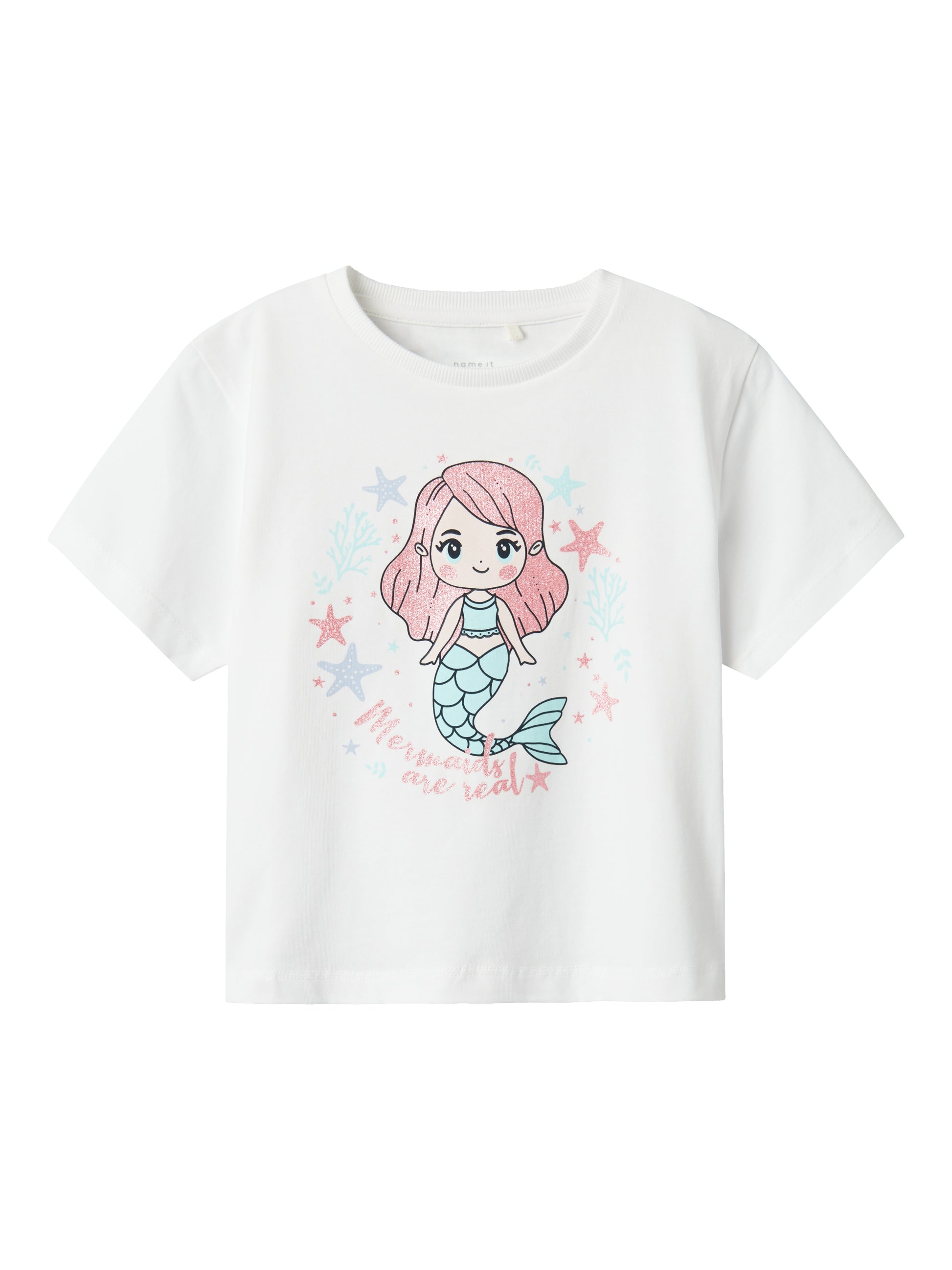 Vit sjöjungfru t-shirt till flicka. Kortärmad topp från Name it.
NMFFREJANE SS NREG TOP
13238061