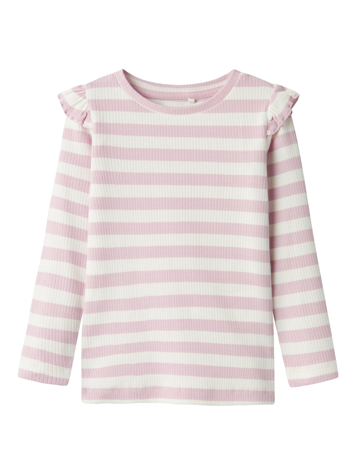 Rosa vit randig topp, tröja till liten flicka, tjej i ekologisk bomull från Name it. Ekologiska barnkläder.
NMFTAIA SLIM LS TOP
13238870