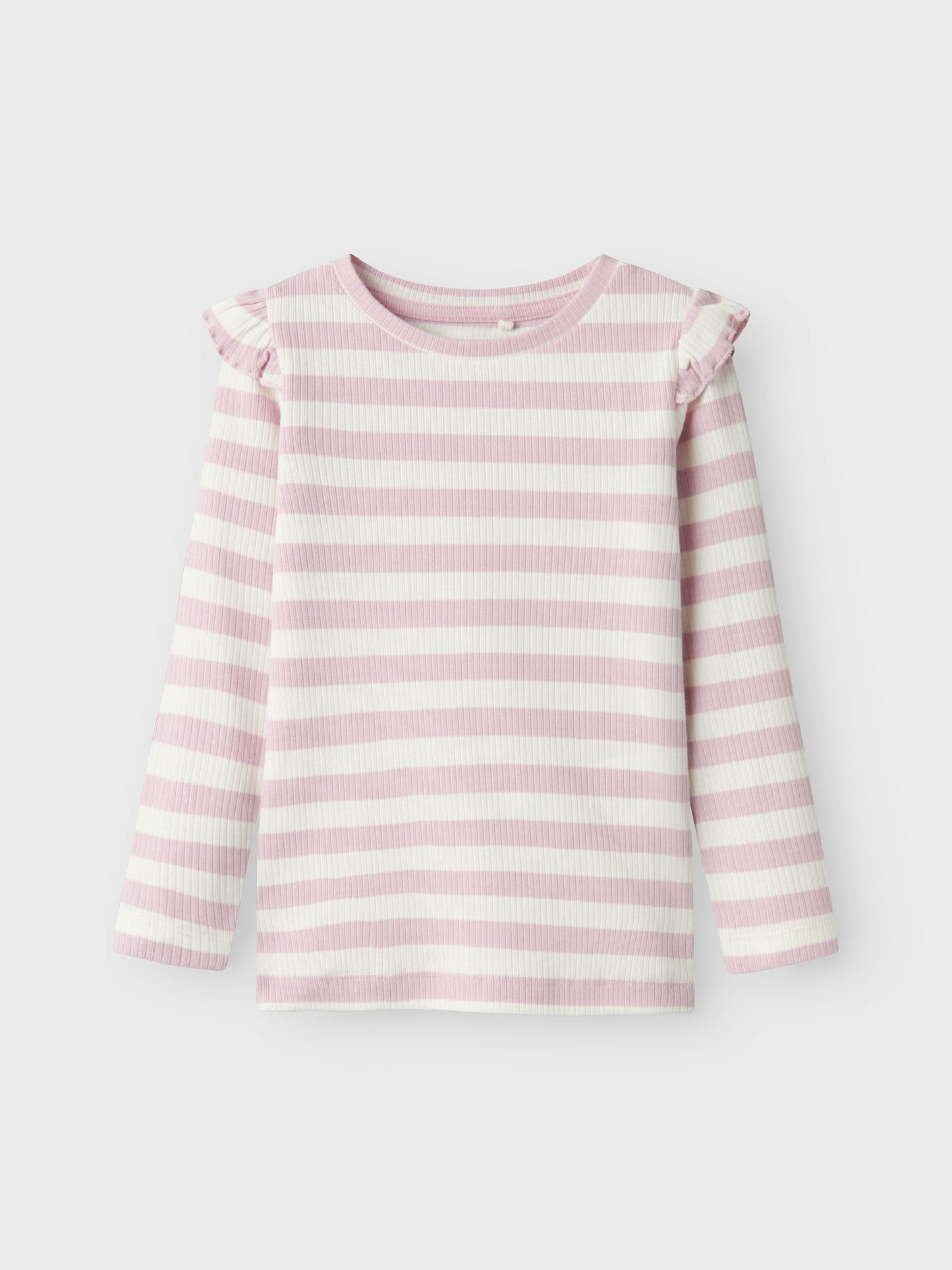 Rosa vit randig topp, tröja till liten flicka, tjej i ekologisk bomull från Name it. Ekologiska barnkläder.
NMFTAIA SLIM LS TOP
13238870