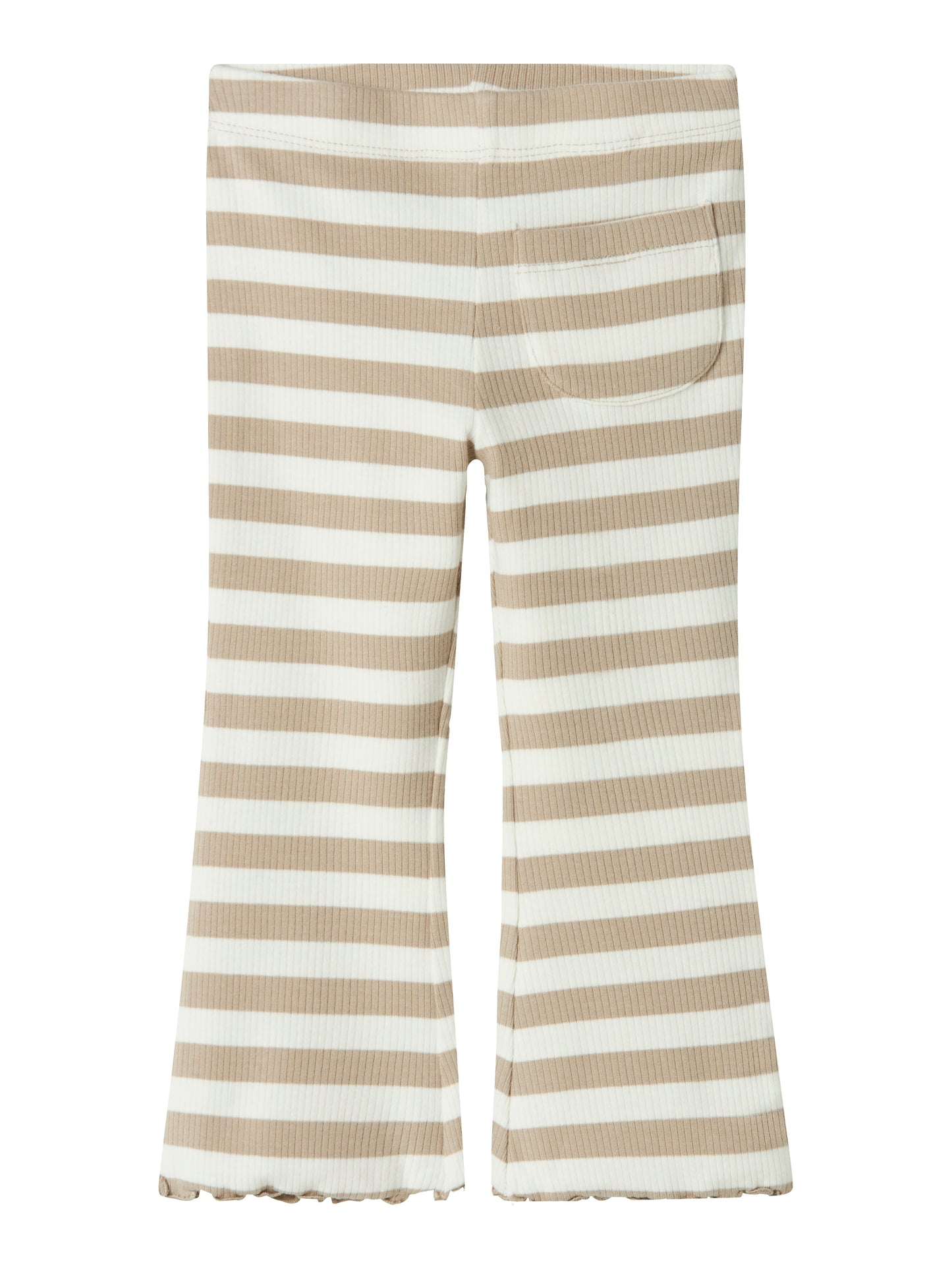 Randig beige och vit bootcut byxa till flicka. Ekologiska barnkläder, byxor till liten tjej från Name it.
NMFTAIA SLIM BOOTCUT PANT
13238875