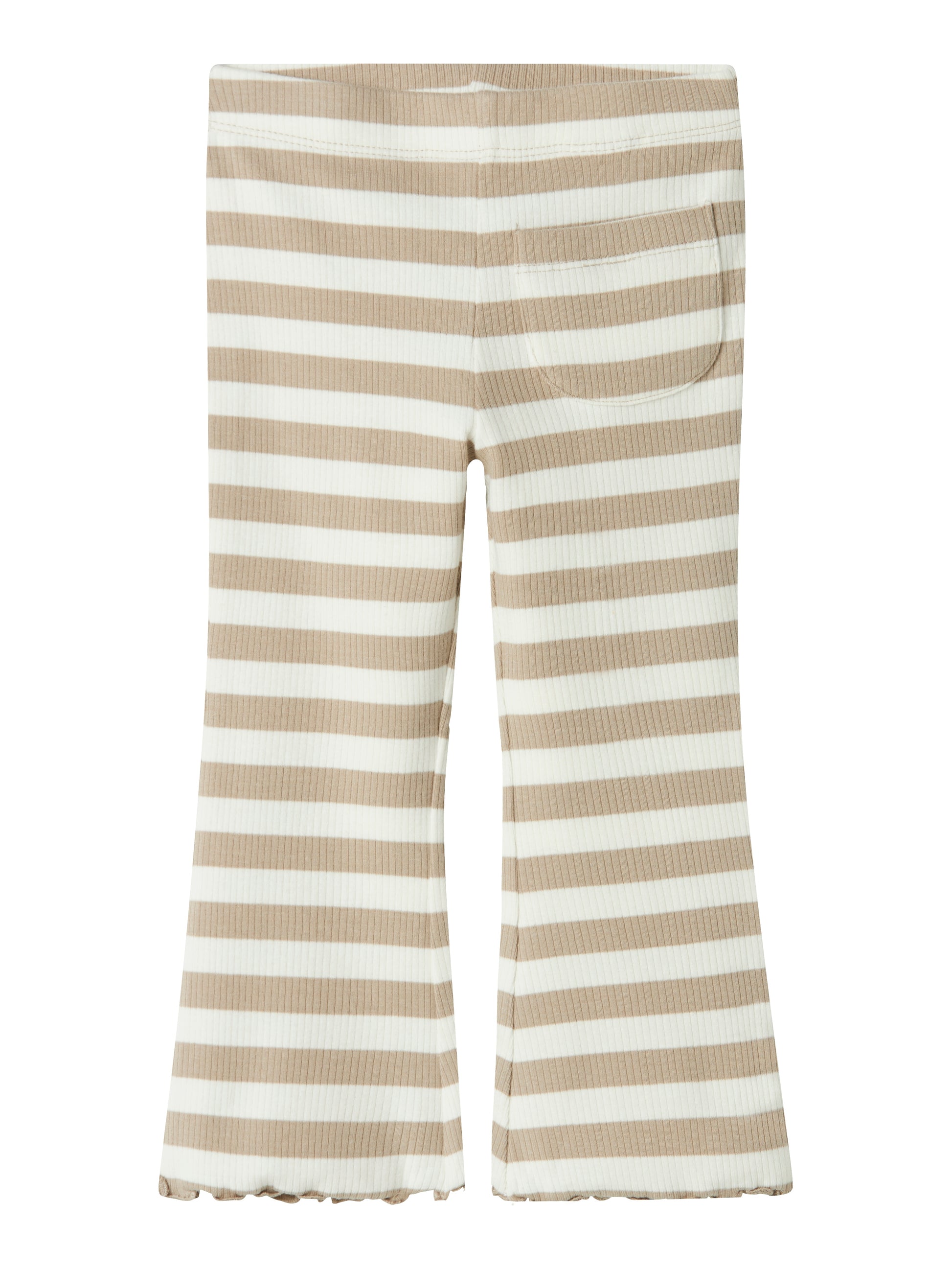 Randig beige och vit bootcut byxa till flicka. Ekologiska barnkläder, byxor till liten tjej från Name it.
NMFTAIA SLIM BOOTCUT PANT
13238875