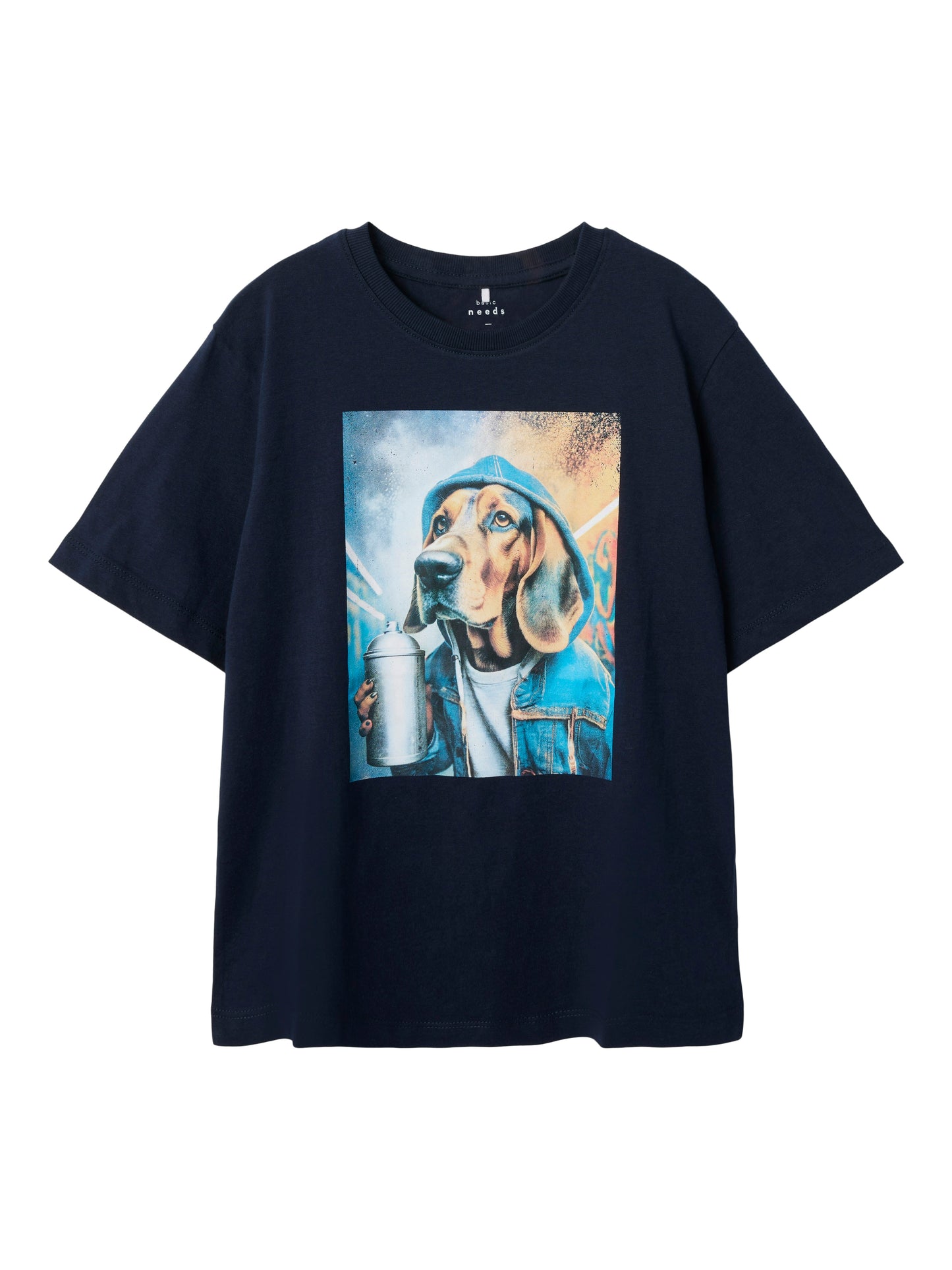 Blå t-shirt till kille med foto av hund. Hund tröja kortärmad från Name it till pojke.
NKMVOTO SS NREG TOP
13239070