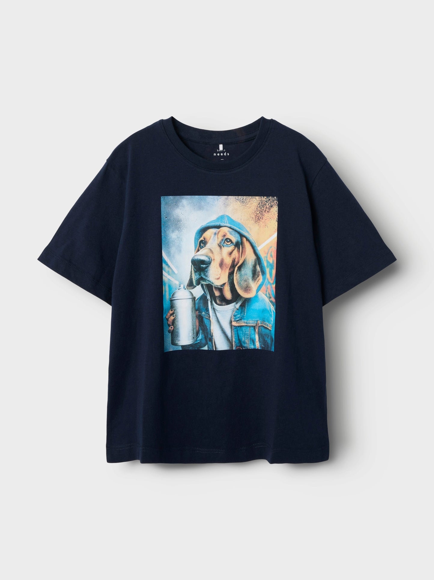 Blå t-shirt till kille med foto av hund. Hund tröja kortärmad från Name it till pojke.
NKMVOTO SS NREG TOP
13239070