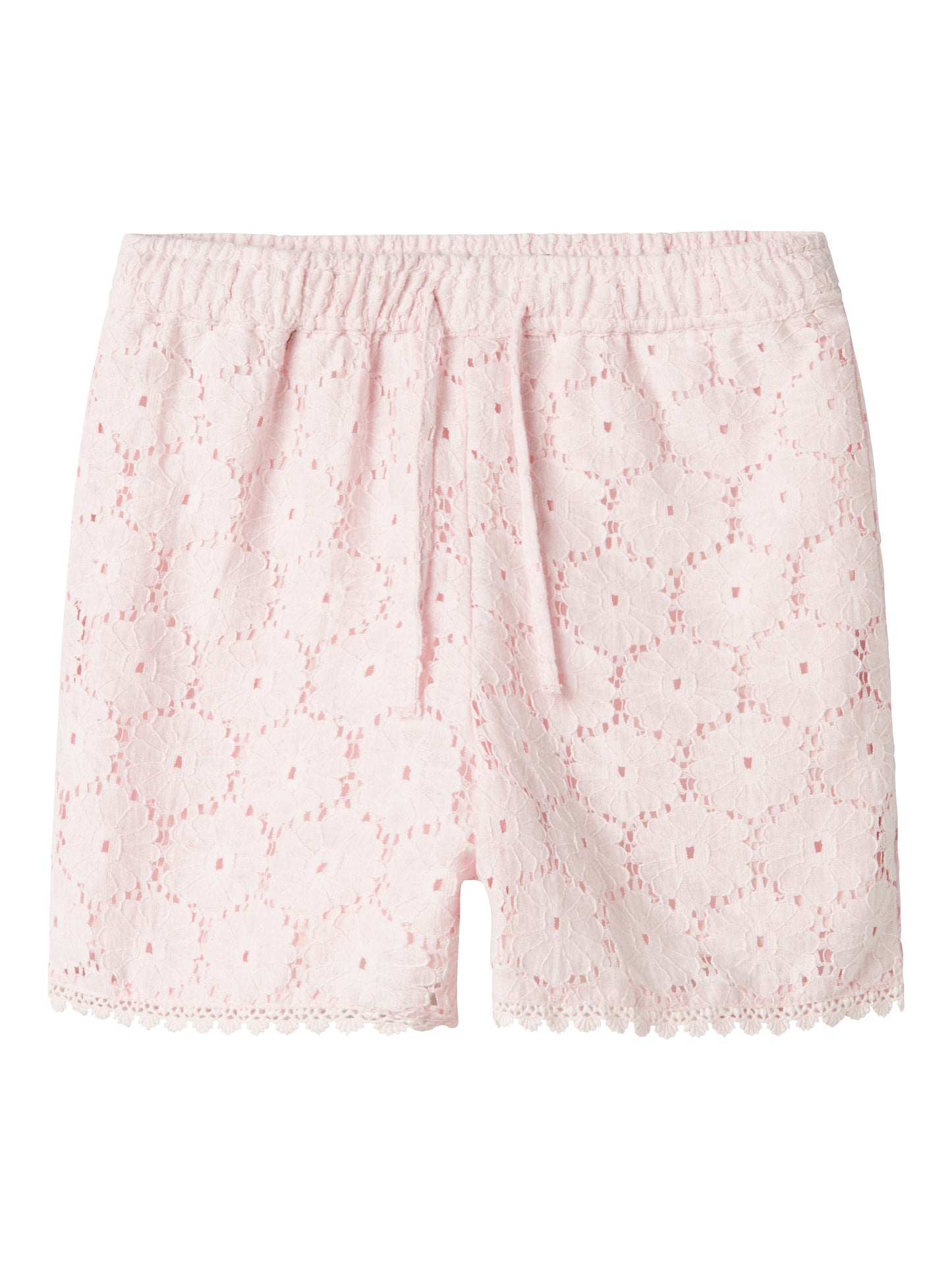 Rosa shorts till flicka i tyg av spets. Broderie anglaise shorts till tjej från Name it.
NKFFETILLE SHORTS
13240819