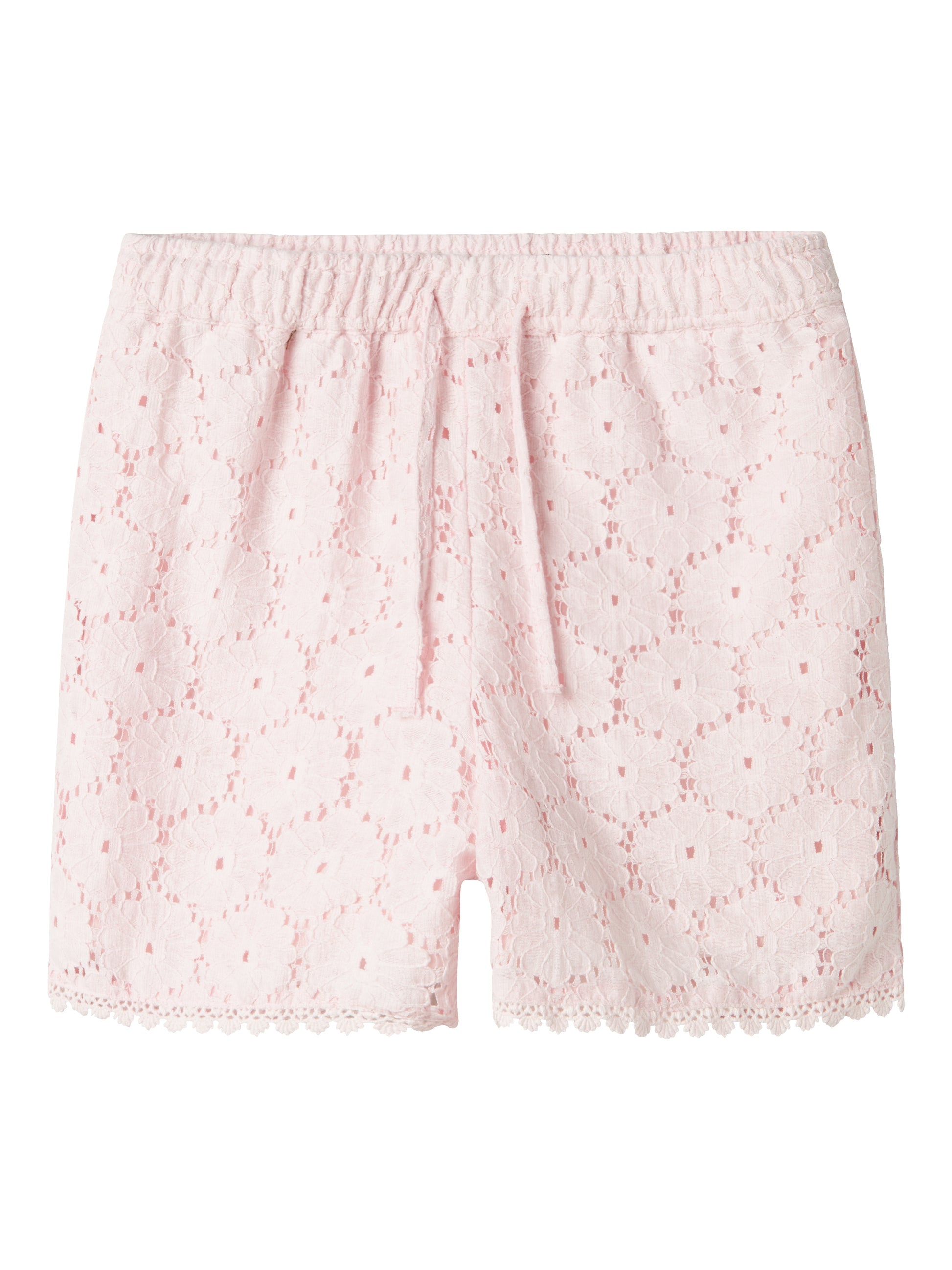 Rosa shorts till flicka i tyg av spets. Broderie anglaise shorts till tjej från Name it.
NKFFETILLE SHORTS
13240819