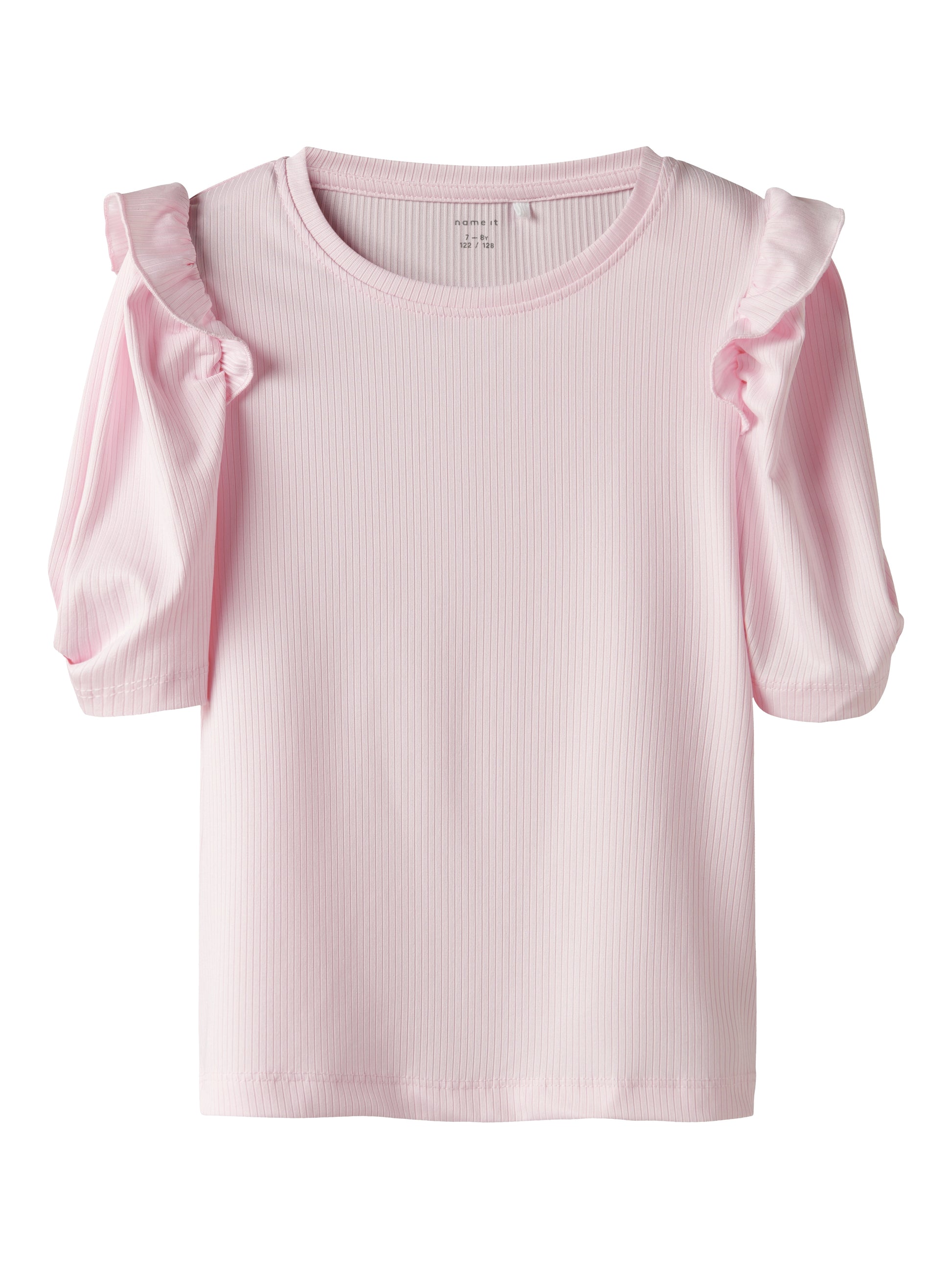 Söt rosa topp till tjej med puffärmar. Tröja till flicka från Name it.
NKFDULLI SS TOP
13240669