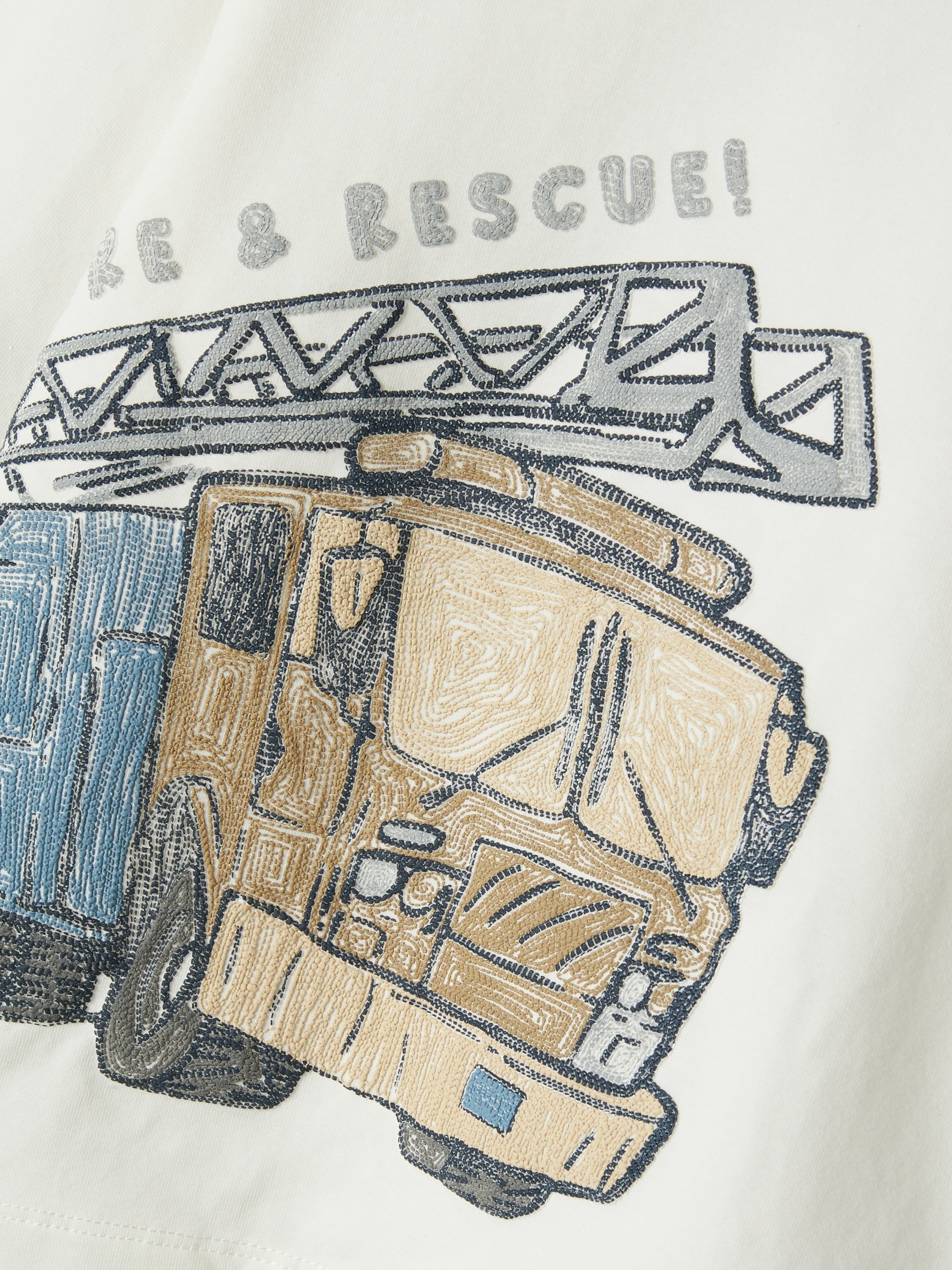 Vit långärmad tröja med brandbil. T-shirt till pojke, liten kille. Ekologiska barnkläder från Name it.
NMMDUSTY NREG LS TOP BOX
13241052
