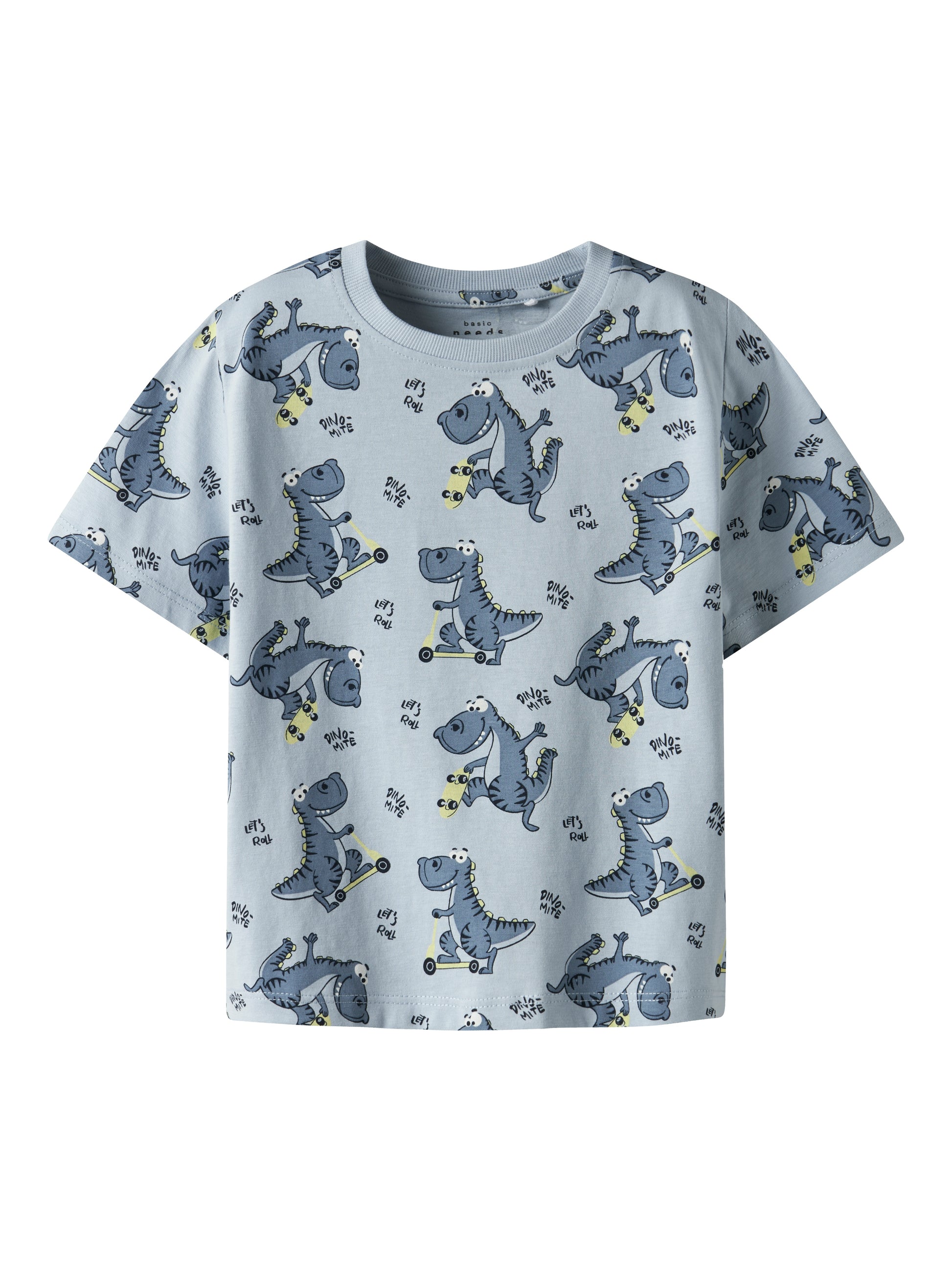 Dinosaurie t-shirt till pojke i ekologisk bomull. Kortärmad blå tröja med dino till liten kille.
NMMVALTHER SS NREG TOP
13241581