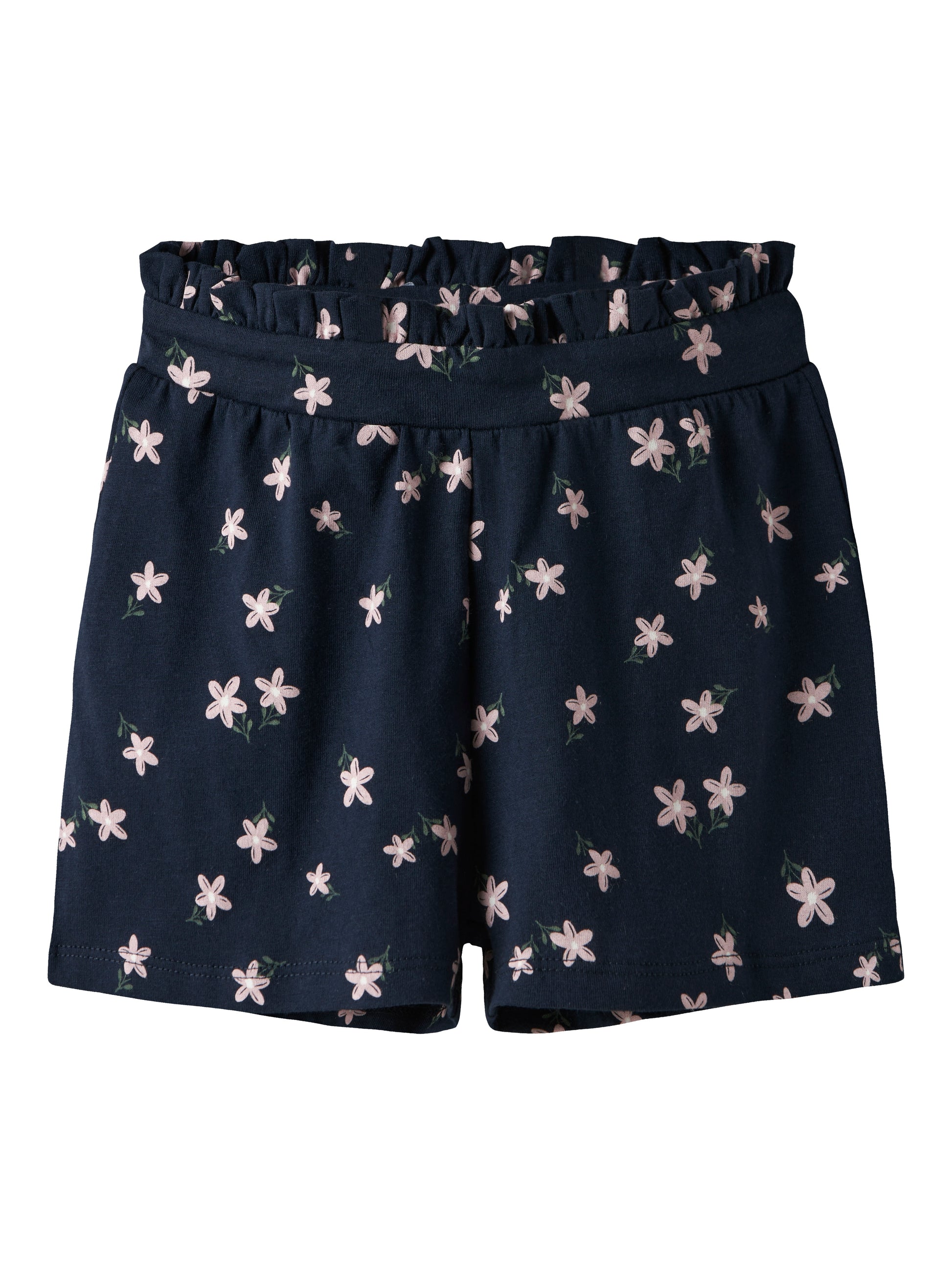 Söt mörk blå shorts till flicka med blommor. Blommiga flick shorts från Name it.
NMFVILINSE SHORTS
13228158