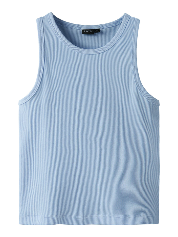 Snyggt stilrent ribbad linne till ungdom tjej. Blått kort linne, ungdomskläder från LMTD.
NLFHINAJA CROP SOLID TANK TOP
13244542