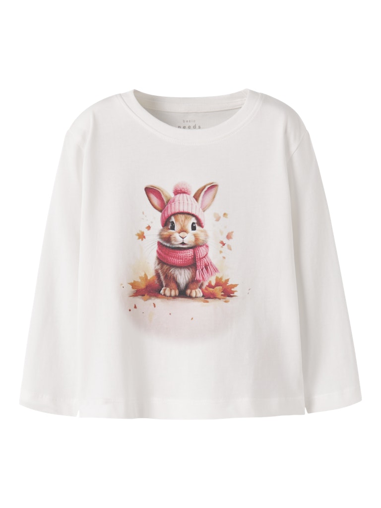 Långärmad vit t-shirt med söt kanin med mssa och halsduk. Tröja till flicka, tjej från Name it.
NMFVOTEA LS NREG TOP
13238407