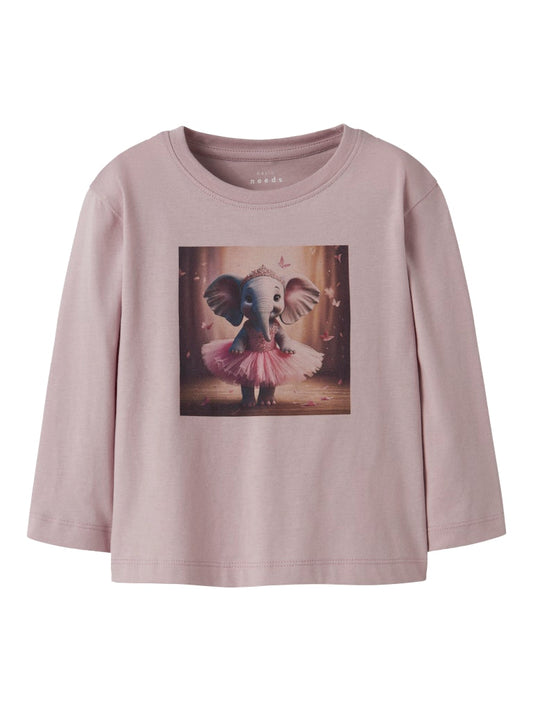 Långärmad rosa t-shirt med söt ballerina elefant. Tröja till flicka, tjej från Name it.
NMFVOTEA LS NREG TOP
13238407